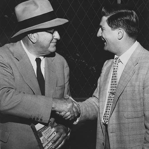 Chuck Lucas and Branch Rickey
