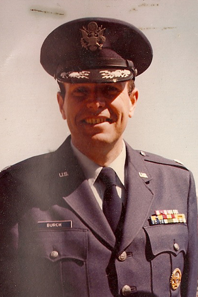 Mike Burch in Uniform