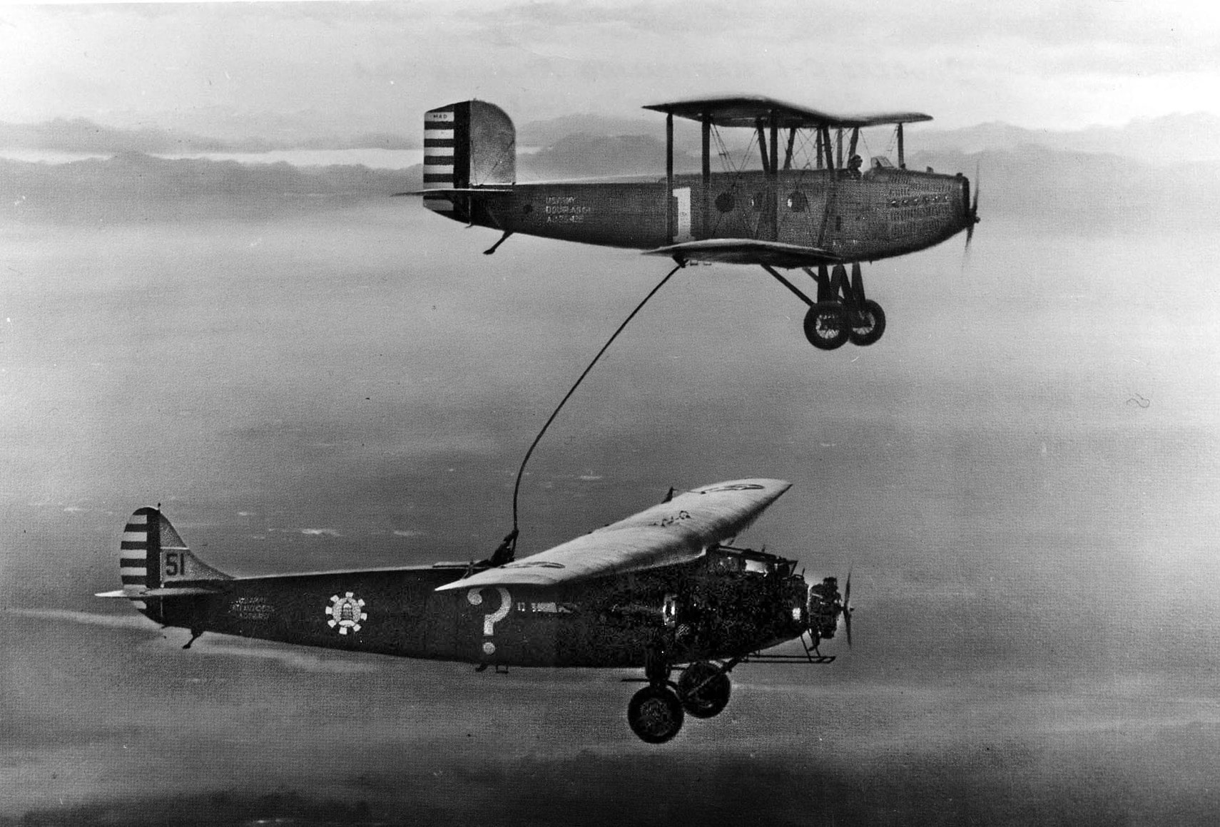 Capt Eaker's Inflight Refueling Test