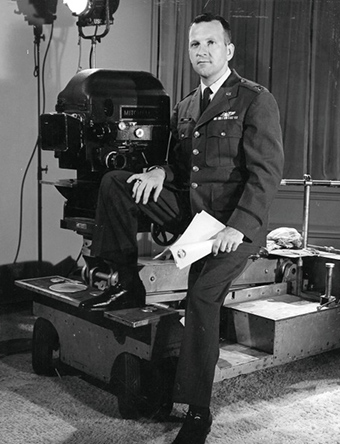 Jack Oswald in TV Studio